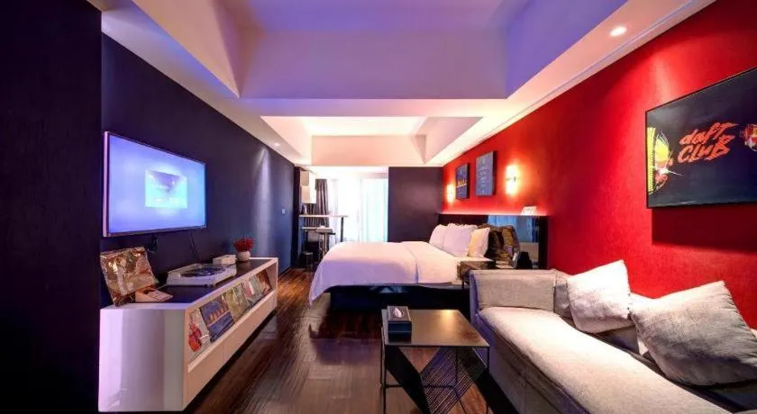 Bed in M Hotel Shenzhen Nanshan