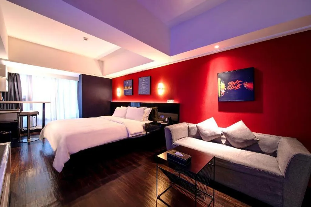 Bed in M Hotel Shenzhen Nanshan