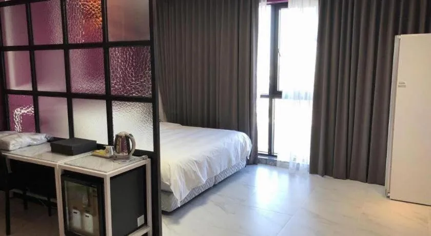 Bed in Hotel Morning Calm