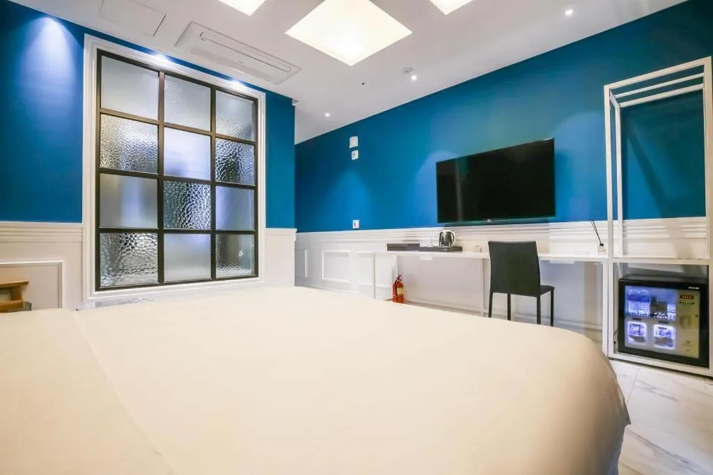 Bed in Hotel Morning Calm