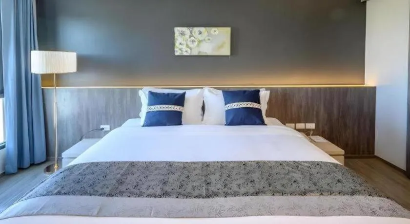 Bed in IWISH Hotel Bangkok