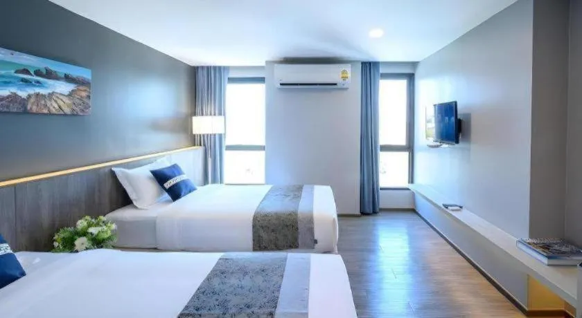 Bed in IWISH Hotel Bangkok