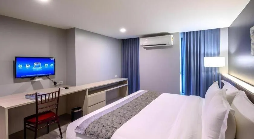 Bed in IWISH Hotel Bangkok