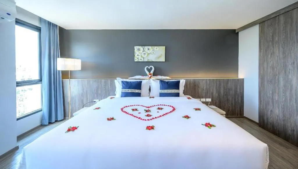 Bed in IWISH Hotel Bangkok