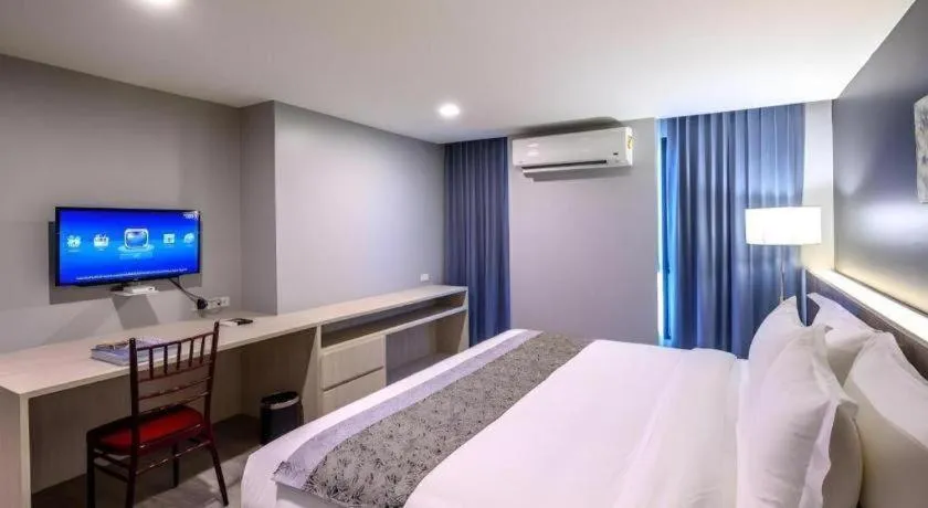 Bed in IWISH Hotel Bangkok