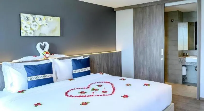 Bed in IWISH Hotel Bangkok