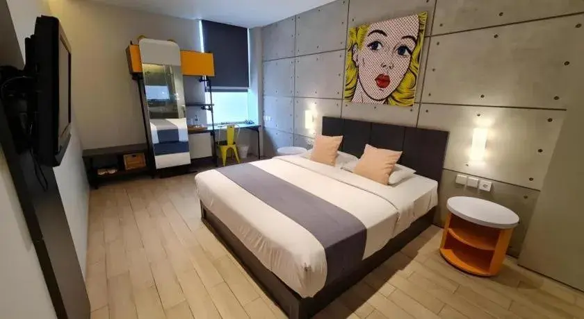 Bed in Hotel Cemerlang Bed in Hotel Cemerlang