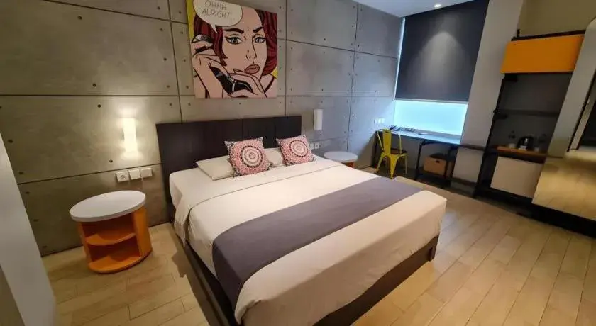 Bed in Hotel Cemerlang Bed in Hotel Cemerlang