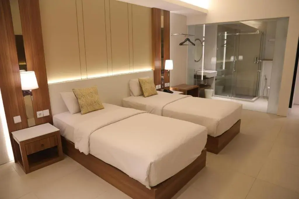 Bed in Hotel Cemerlang Bed in Hotel Cemerlang