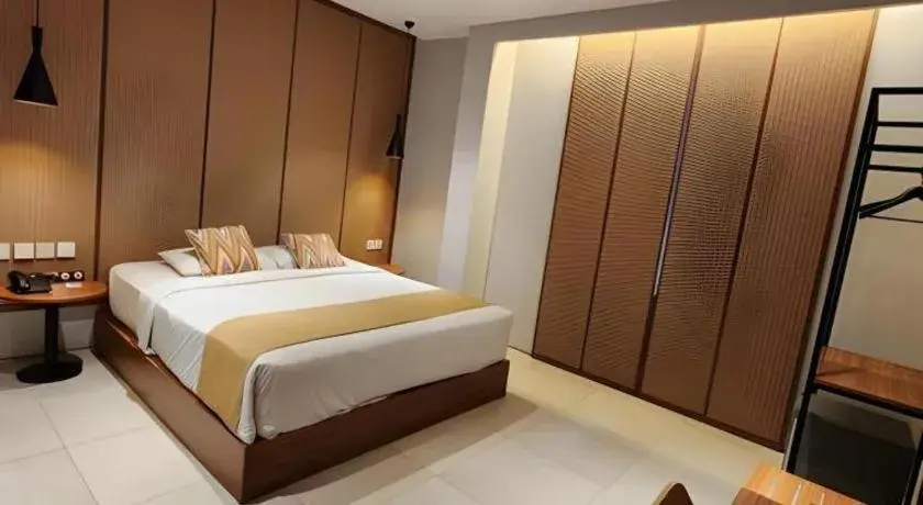 Bed in Hotel Cemerlang Bed in Hotel Cemerlang