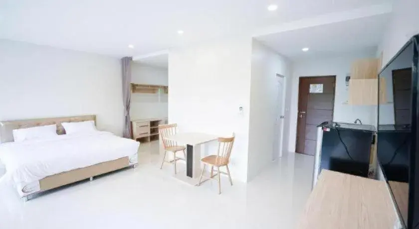 Bed in KS Residence Chiangmai Bed in KS Residence Chiangmai