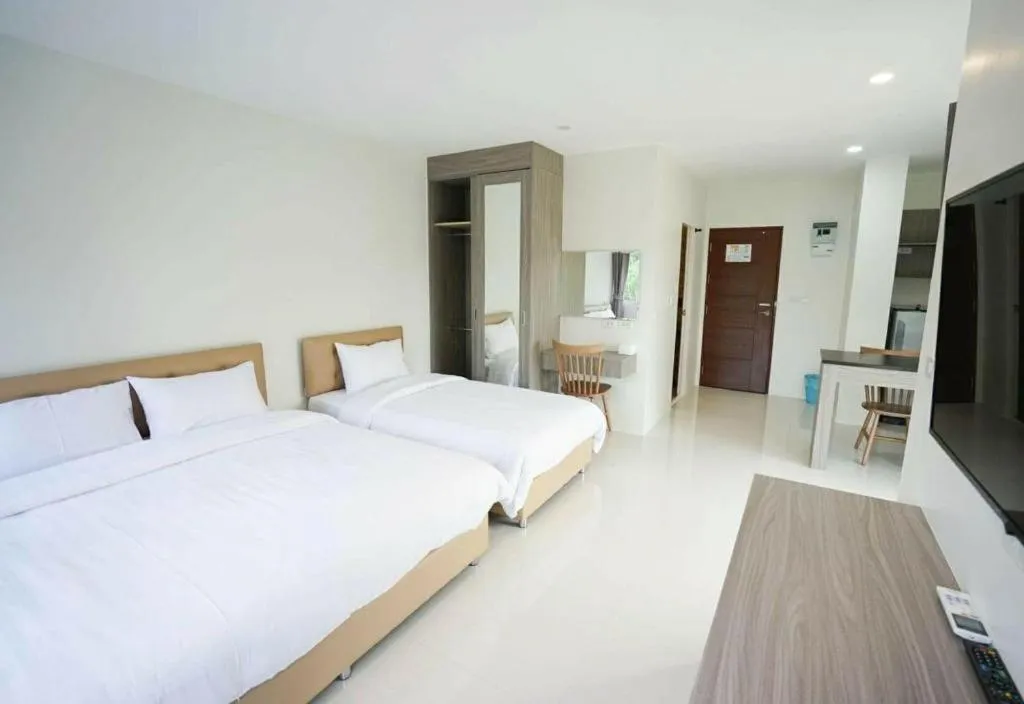 Bed in KS Residence Chiangmai