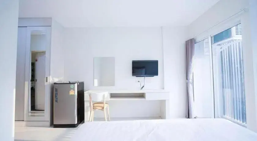 Bed in KS Residence Chiangmai Bed in KS Residence Chiangmai