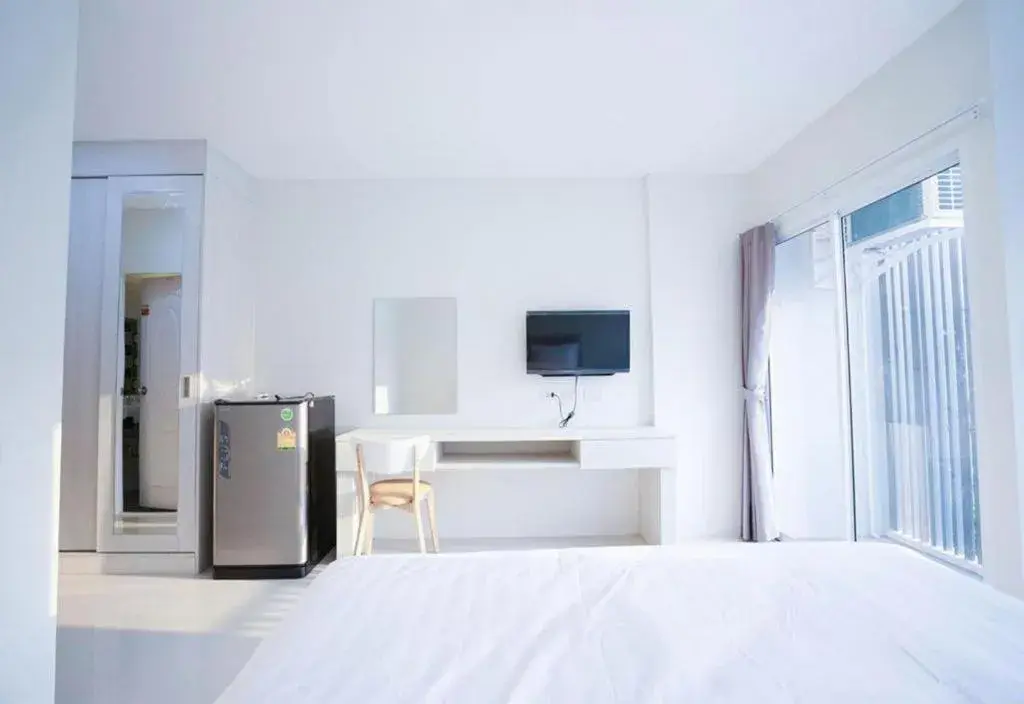 Bed in KS Residence Chiangmai Bed in KS Residence Chiangmai