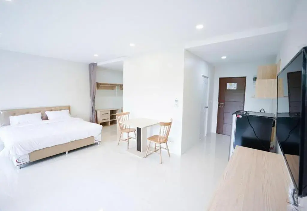 Bed in KS Residence Chiangmai Bed in KS Residence Chiangmai