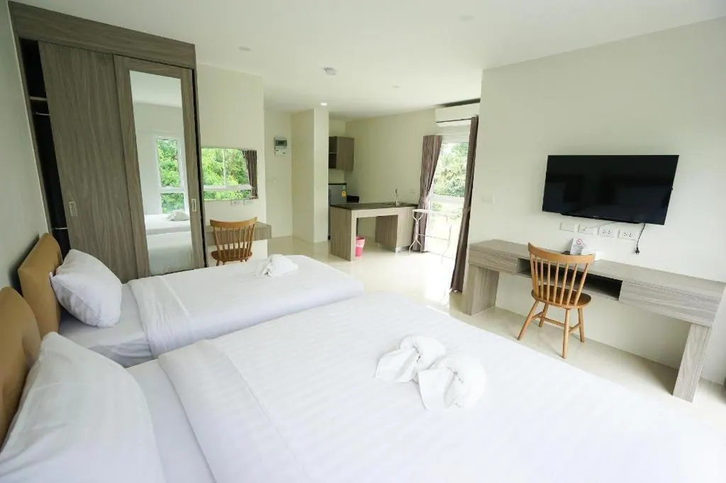 Bed in KS Residence Chiangmai