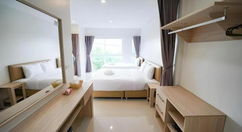 Bed in KS Residence Chiangmai