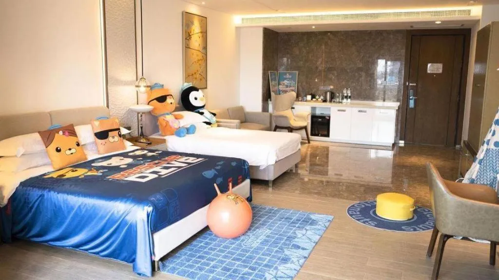 Bed in Rock Platinum Sea View Hotel