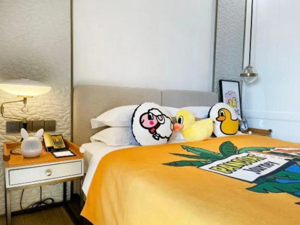 Bed in Rock Platinum Sea View Hotel