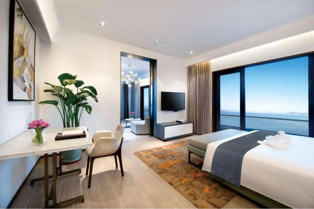 Bed in Rock Platinum Sea View Hotel