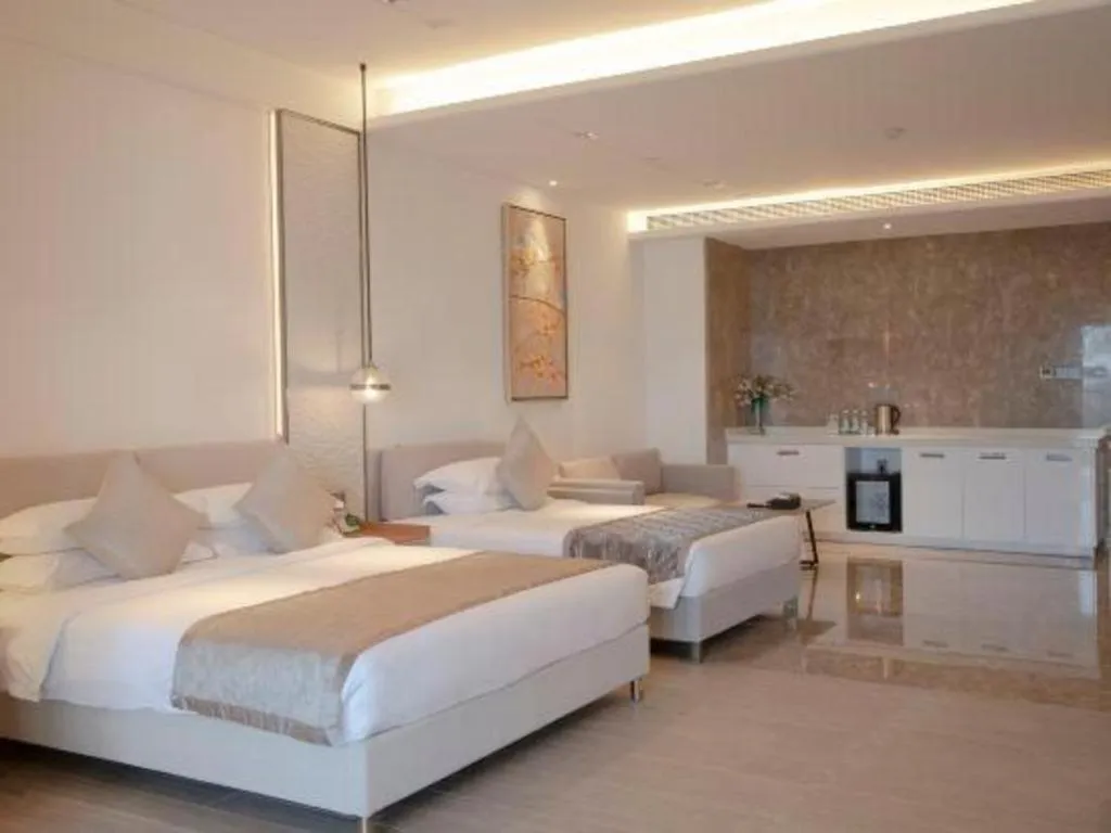 Bed in Rock Platinum Sea View Hotel