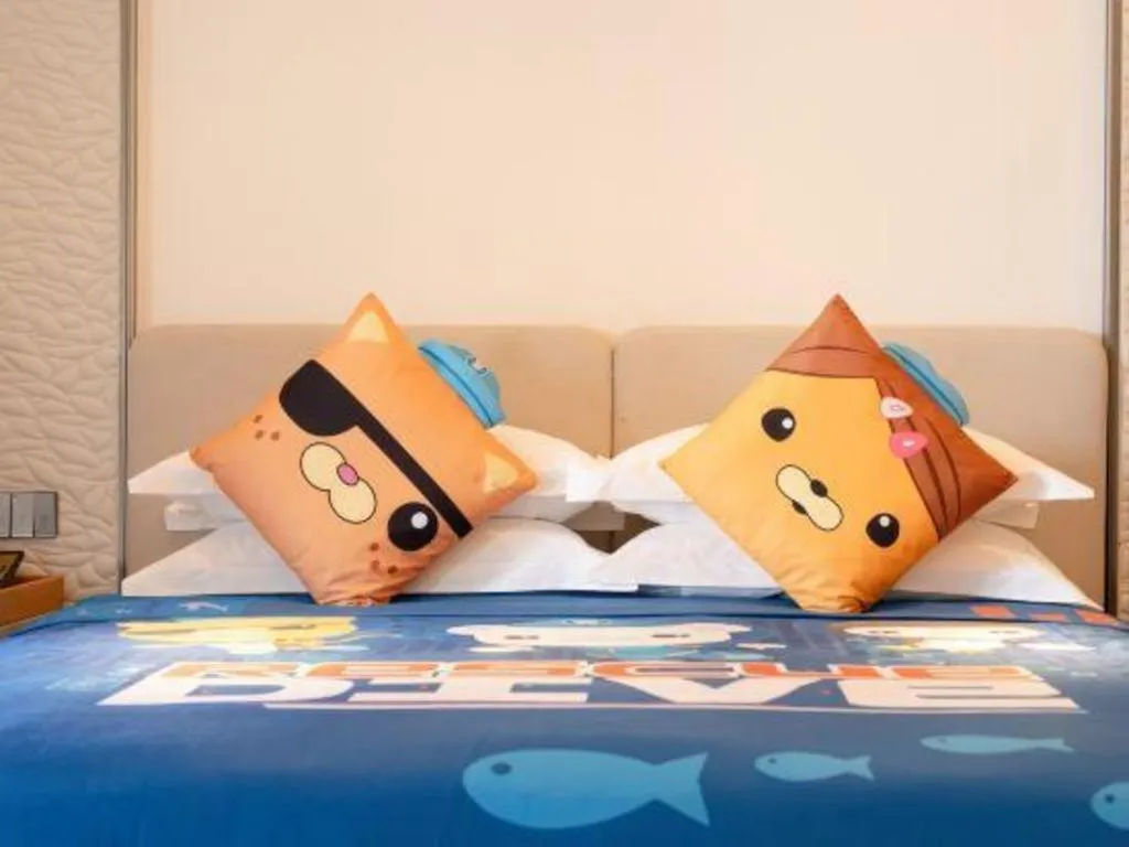 Bed in Rock Platinum Sea View Hotel