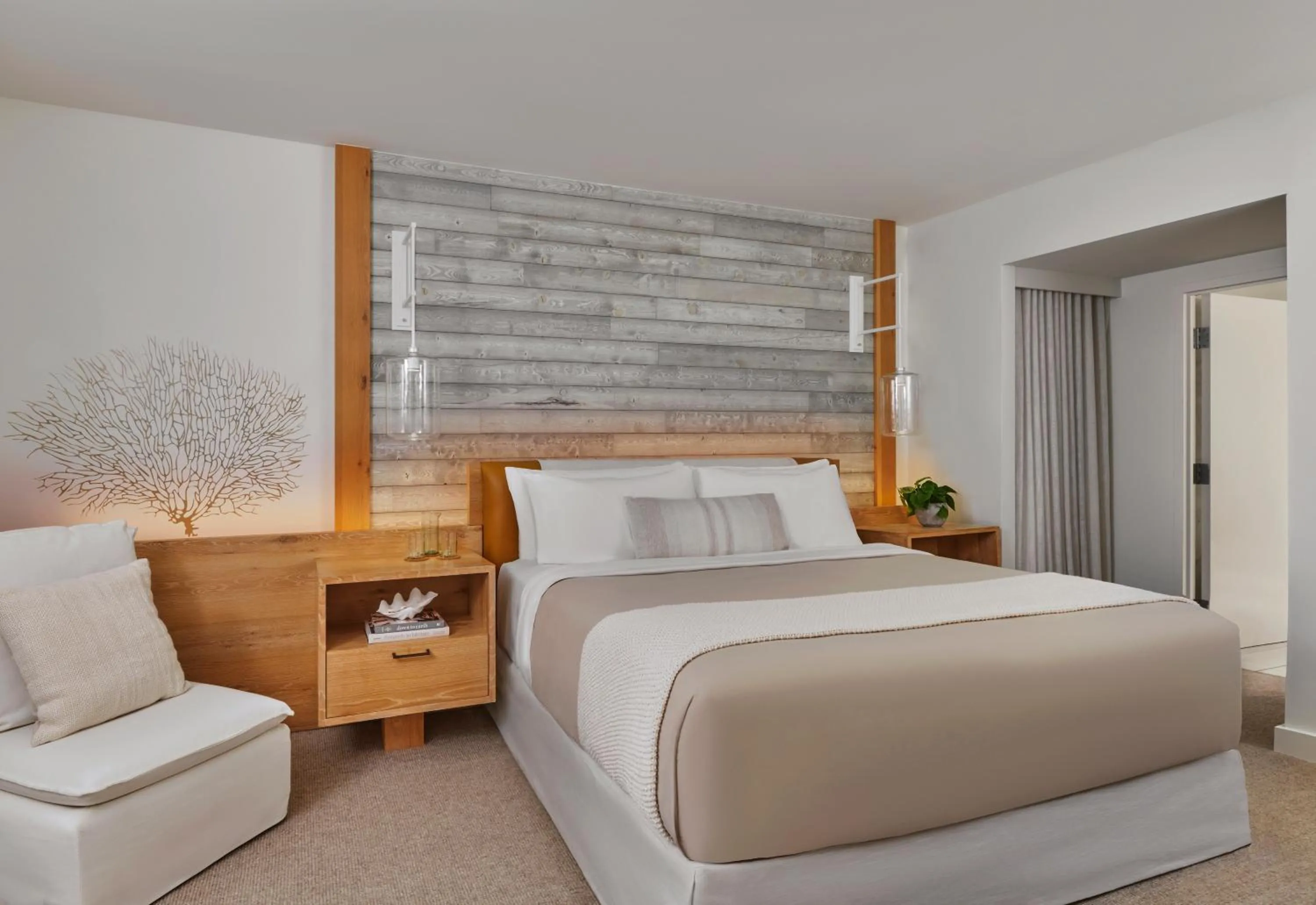 Bedroom, Bed in 1 Hotel South Beach