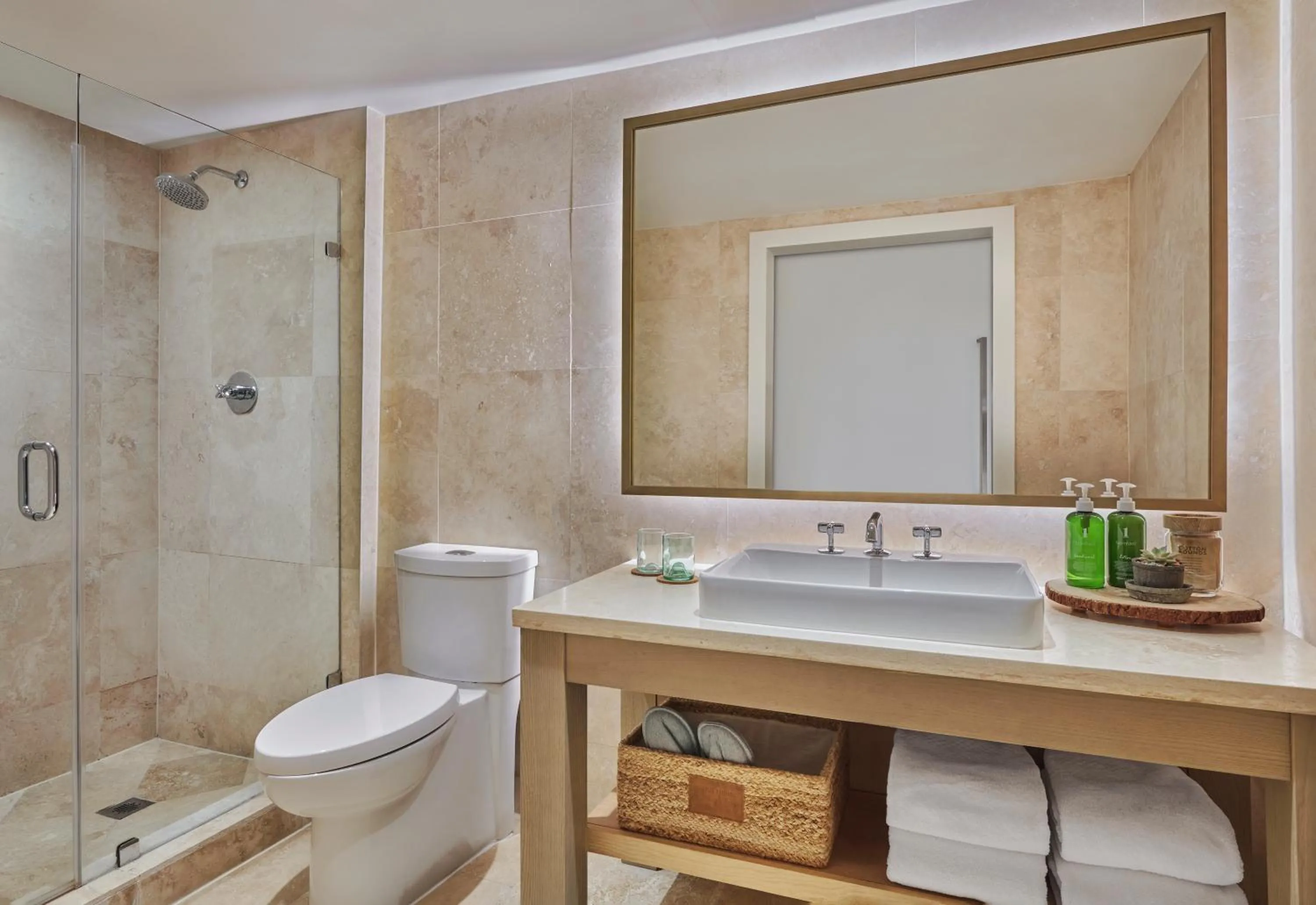 Bathroom in 1 Hotel South Beach