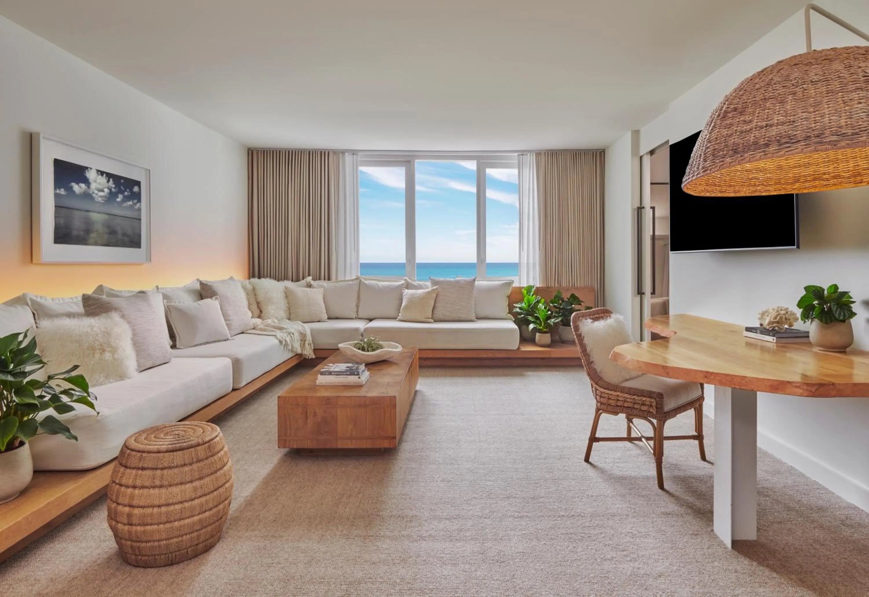 Seating area in 1 Hotel South Beach