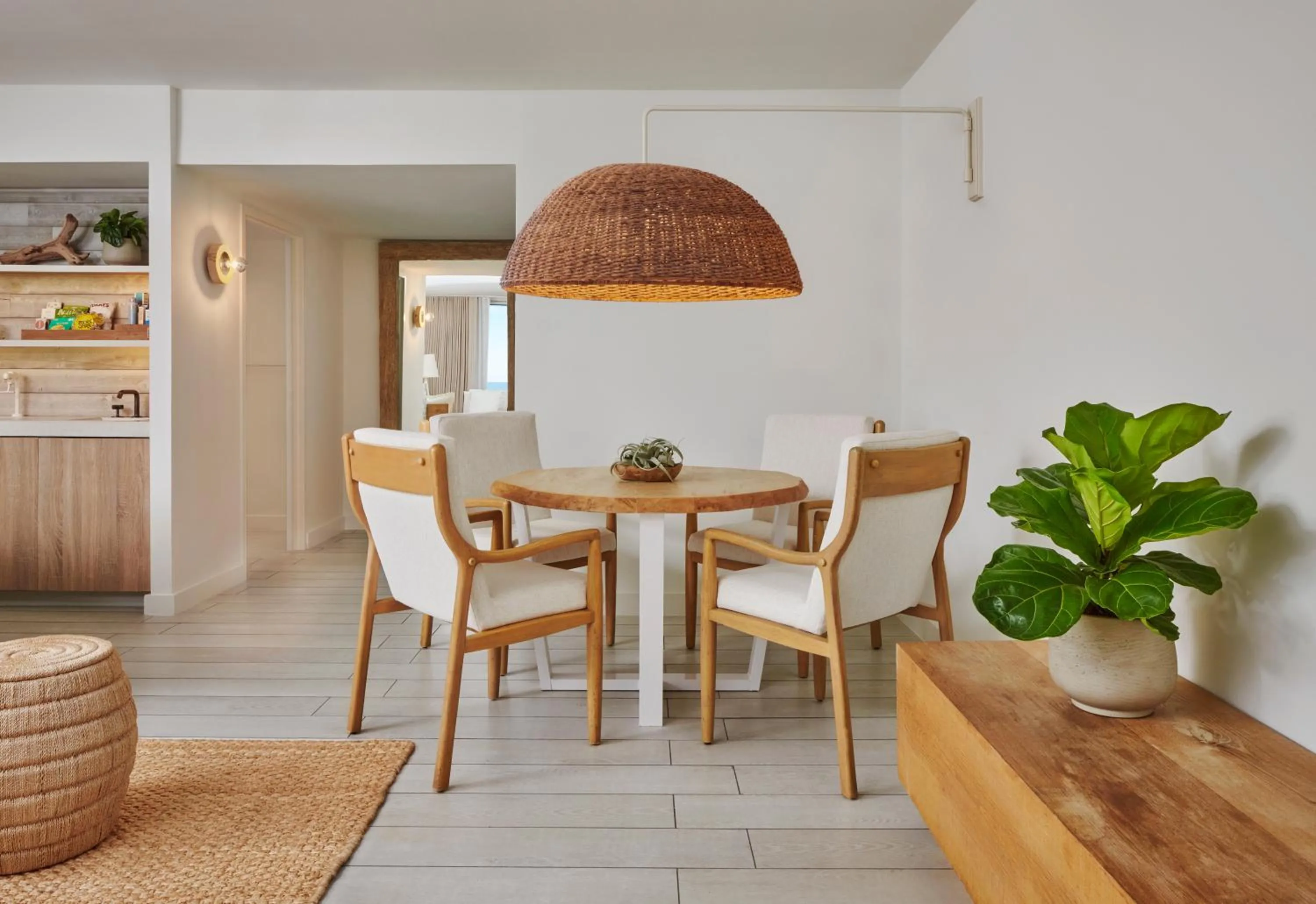 Dining area in 1 Hotel South Beach