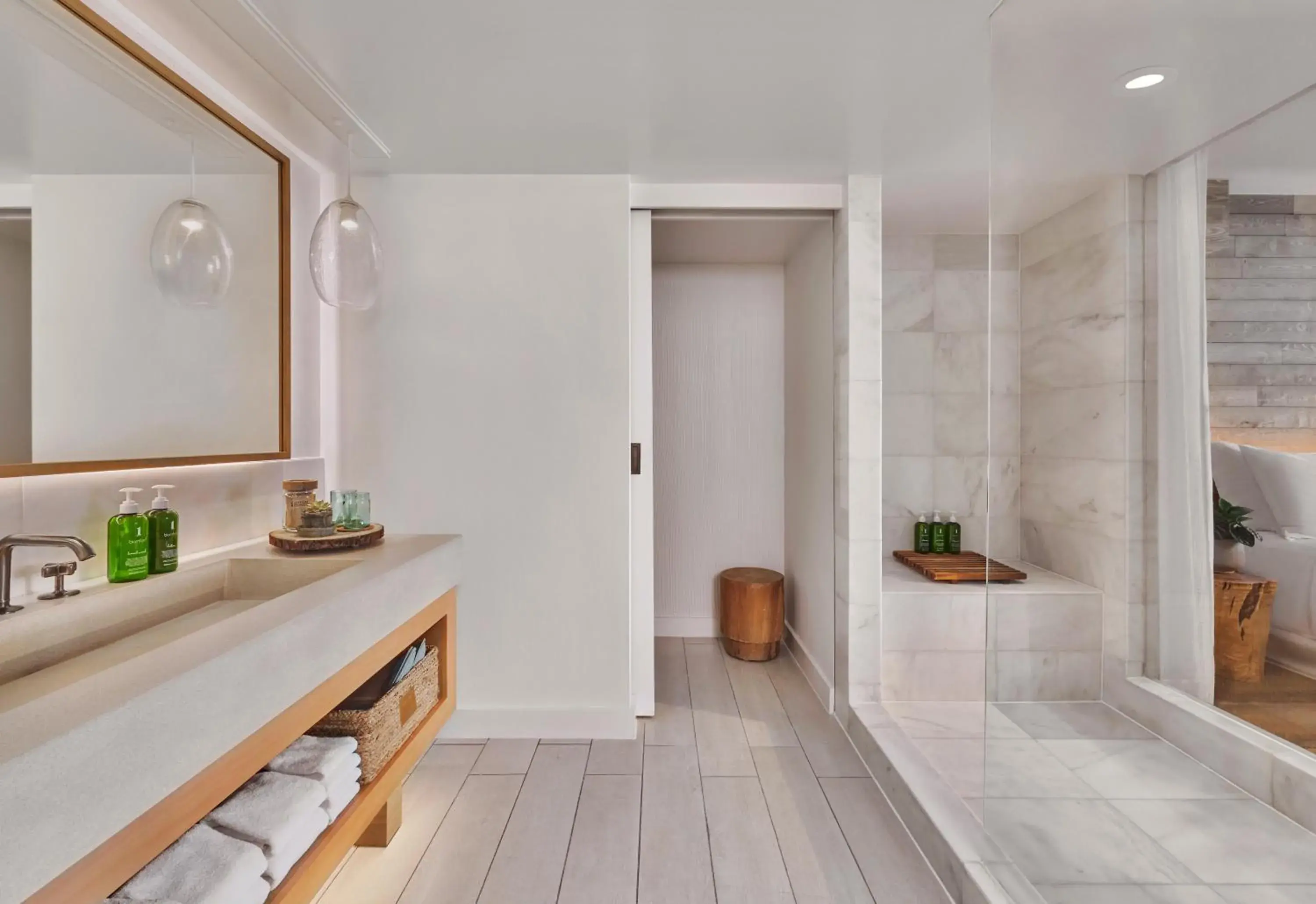 Bathroom in 1 Hotel South Beach Bathroom in 1 Hotel South Beach