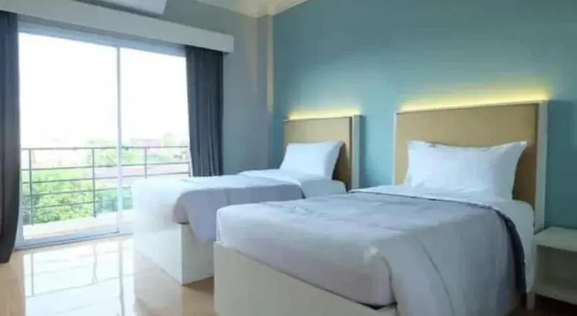 Bed in Janjao Hotel Bed in Janjao Hotel