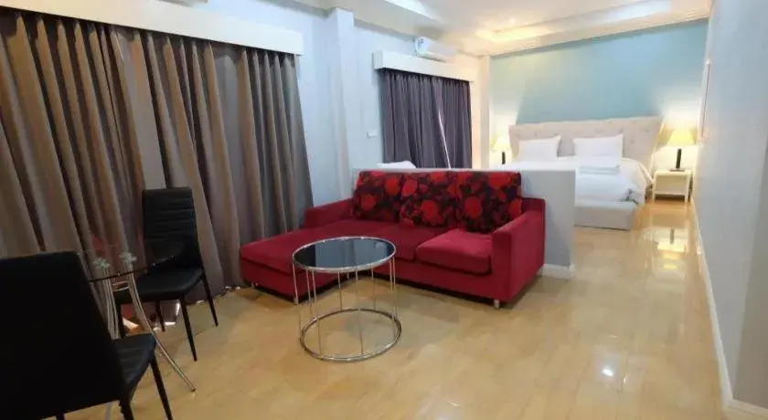 Bed in Janjao Hotel Bed in Janjao Hotel