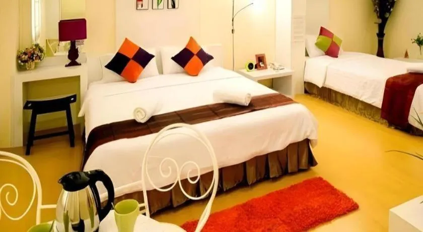 Bed in The Konnect Hotel