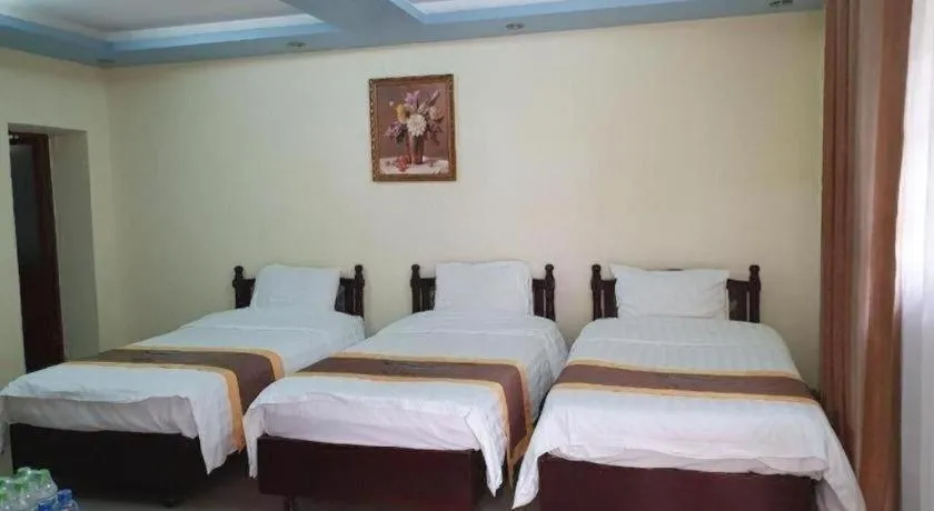 Bed in Hai Au Hotel