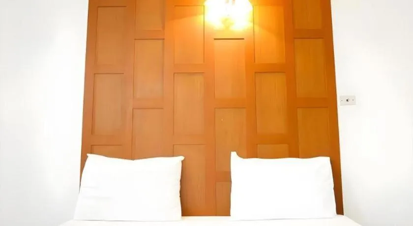 Bed in New Siam Guest House