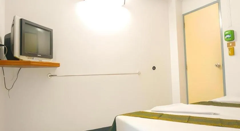 Bed in New Siam Guest House