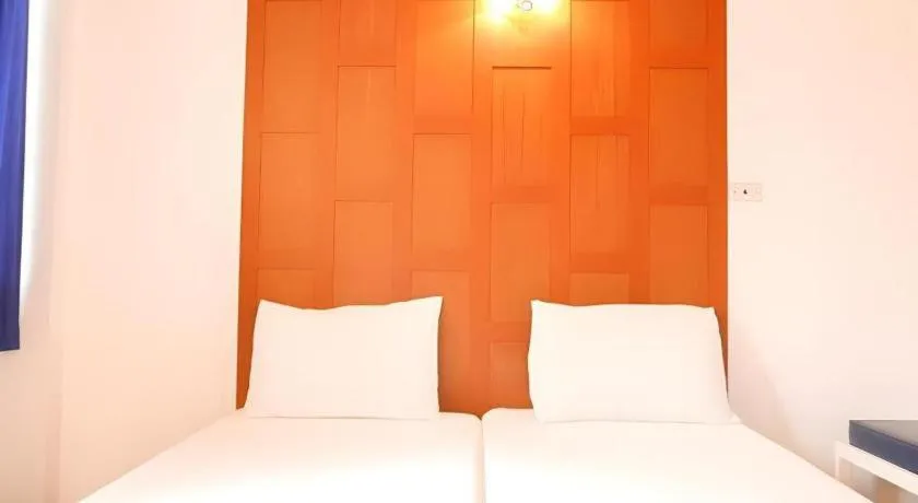 Bed in New Siam Guest House