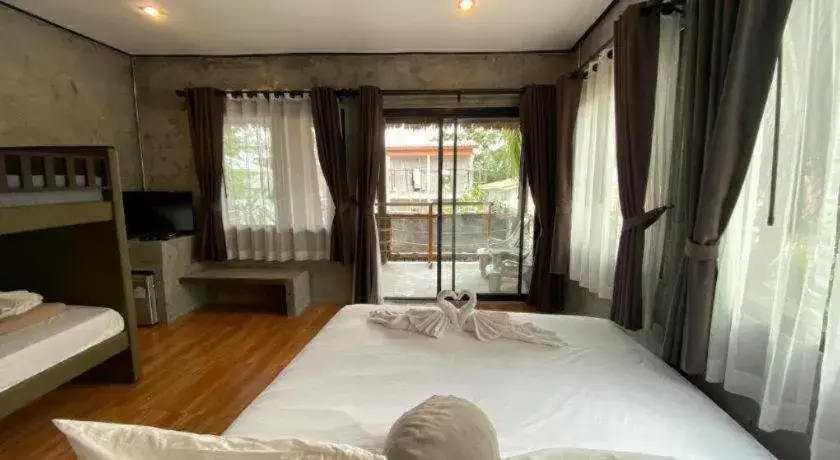 Bed in Koh Mook De Tara Beach Resort Bed in Koh Mook De Tara Beach Resort