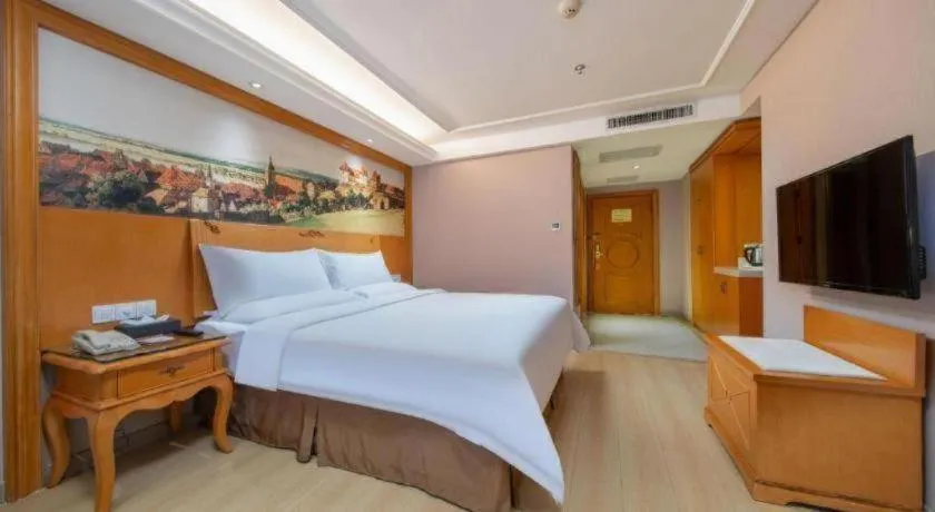 Bed in Vienna Hotel Xi'an Zhonglou