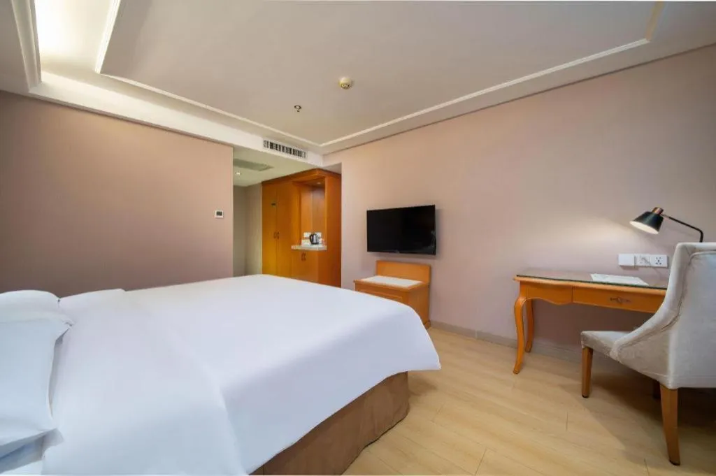 Bed in Vienna Hotel Xi'an Zhonglou