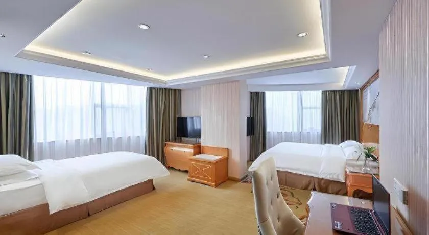 Bed in Vienna Hotel Xi'an Zhonglou