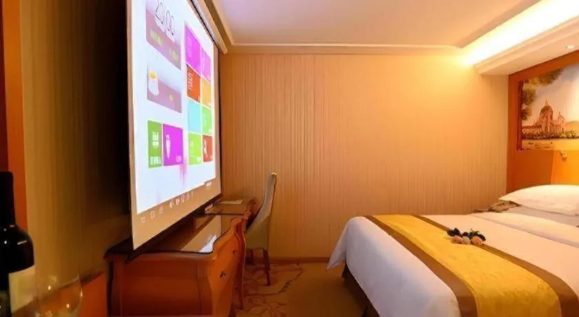 Bed in Vienna Hotel Xi'an Zhonglou