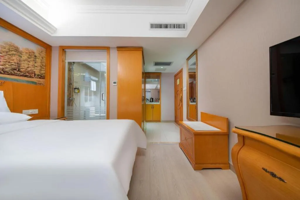 Bed in Vienna Hotel Xi'an Zhonglou