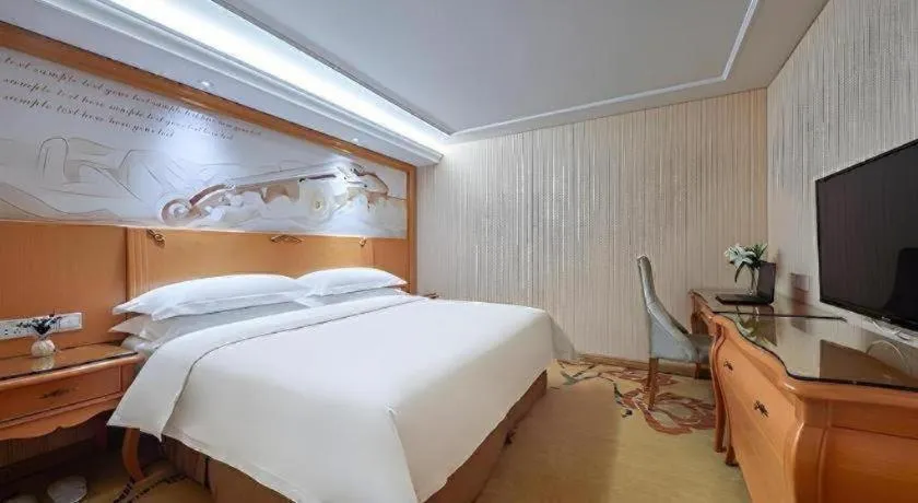 Bed in Vienna Hotel Xi'an Zhonglou