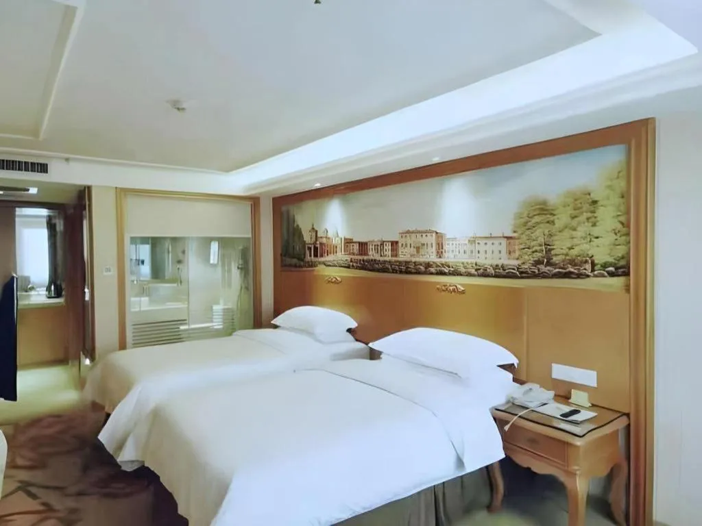 Bed in Vienna Hotel Xi'an Zhonglou