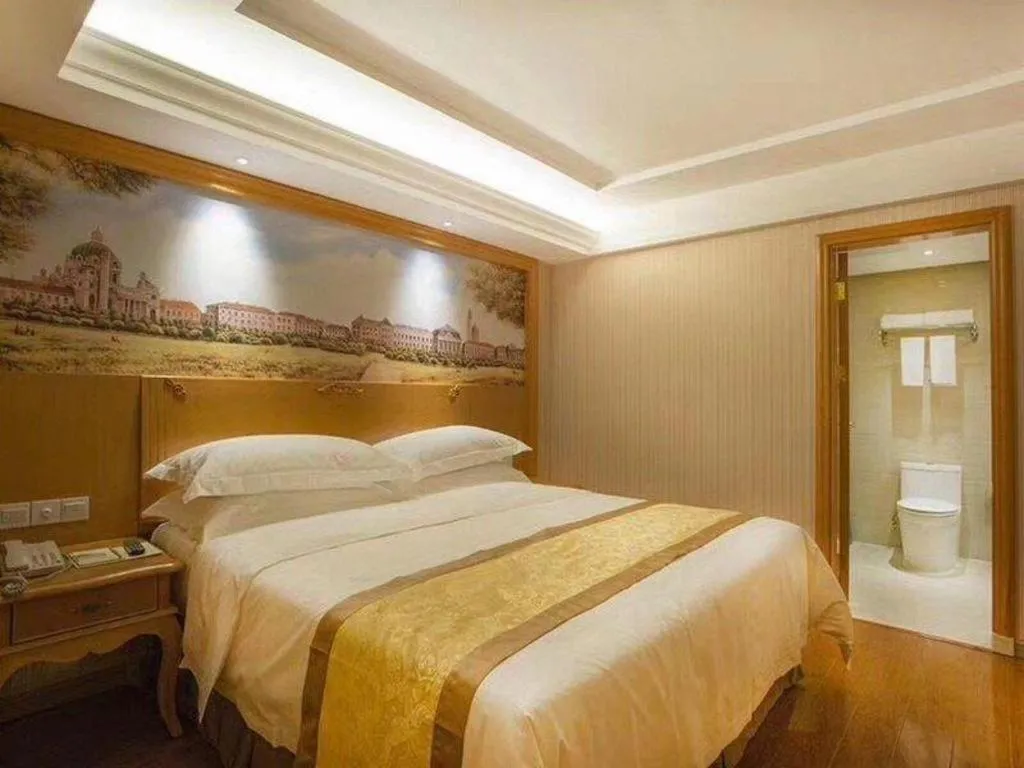 Bed in Vienna Hotel Xi'an Zhonglou
