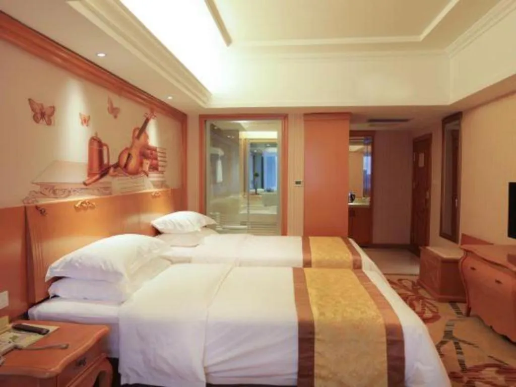 Bed in Vienna Hotel Xi'an Zhonglou