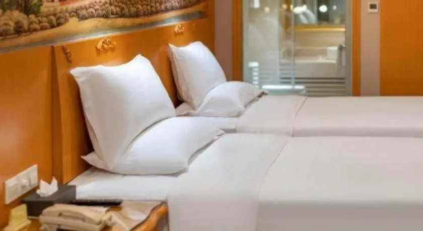 Bed in Vienna Hotel Xi'an Zhonglou