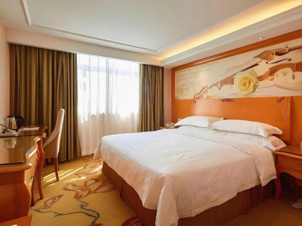 Bed in Vienna Hotel Xi'an Zhonglou